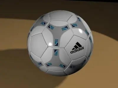 Soccer ball Free 3D model 9