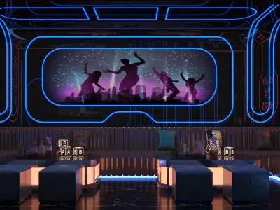 KTV Room 3D model