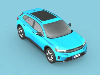 Honda Prologue 2024 Low-poly 3D model