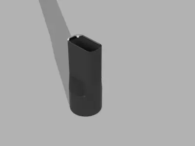 Car Exhaust Tips Set 3D print model