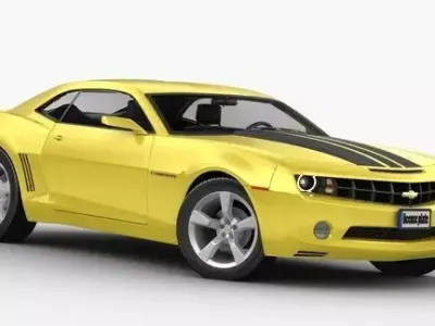 Chevrolet Camaro ss 2010 3D model