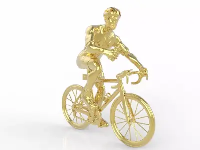 Ciclista  3D print model