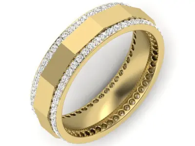 Men ring 3dm Render details 3D print model