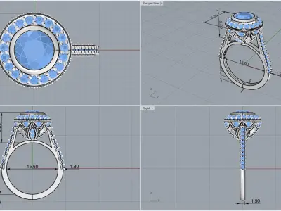 ring code 139 3D print model