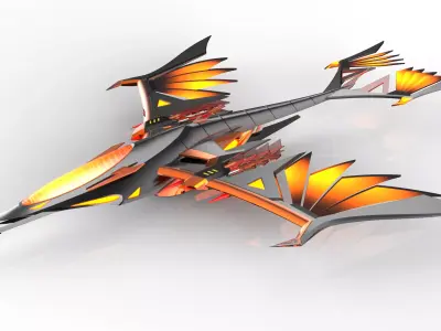 Phoenix Realfredge Fighter 3D print model