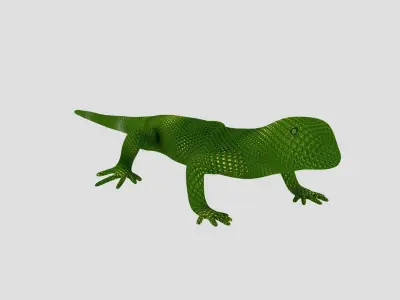 Reptile Lizard Low-poly 3D model