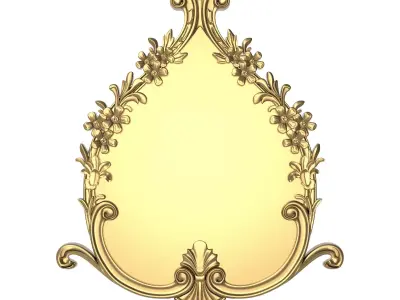 Carved Picture Frame 3D model 51