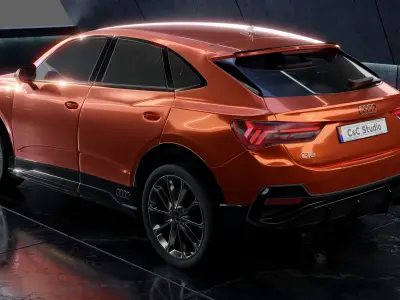 2020 Audi Q3 Sportback 3D model