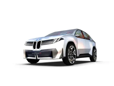 New Concept Car B  Low-poly 3D model