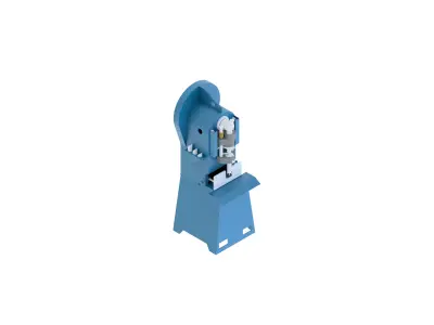 Decorative Stone Breaking Machine  3D model