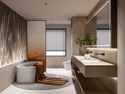 Bathroom 24 3D model