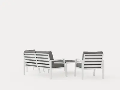 Tjorn sofa set Low-poly 3D model