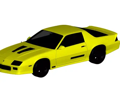 Chevrolet Camaro IROC-Z 3D model