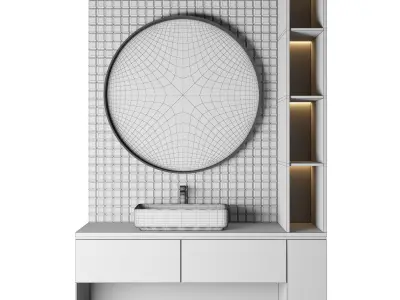 Luxury Bathroom 73 3D model