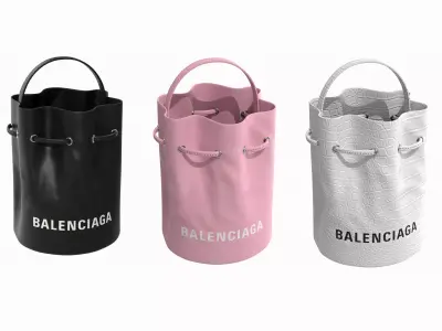 Balenciaga Everyday XS Bucket Bag 3D model