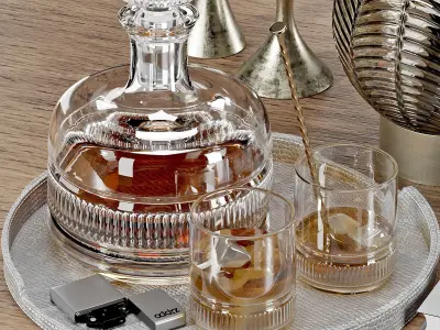 decorative set33 3D model