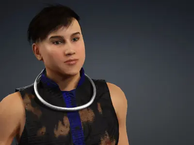 Hmong xauv txiv neej 3D model