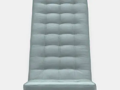 LANDSKRONA Chaise longue add-on unit Low-poly 3D model