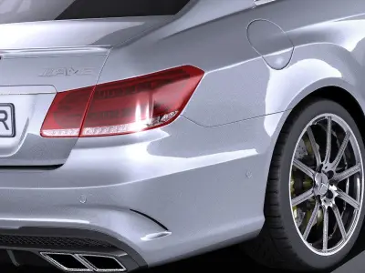 Mercedes-Benz E63 AMG Coupe 2015 VRAY 3D model