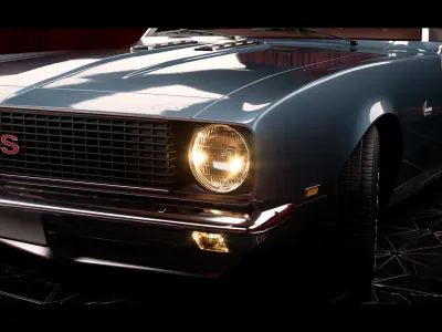 Car Studio Unreal Environment  3D model