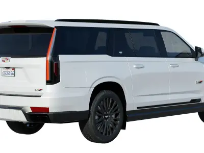 Cadillac Escalade ESV V 2023 3D model