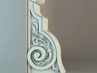 Element 7 ornate corbel 3D model