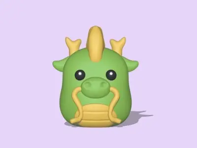 Chinese Zodiac - 12 signs 3D print model