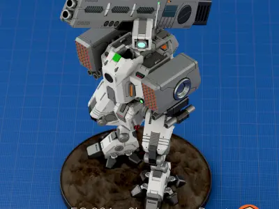 EC 001 - SHOCKWAVE BURST 3D print model