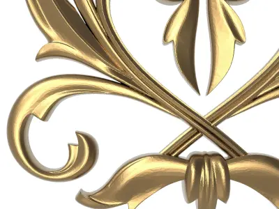  decorative pattern ready for 3D printing 3D model 410