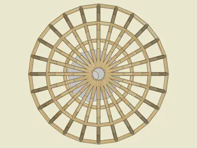 floor lamp 3D model 6