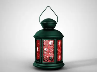 Oriental Lantern 3D model