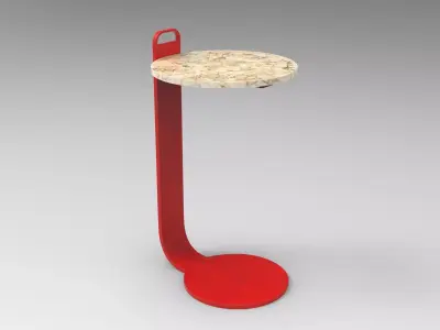 Loris Side Table Low-poly 3D model