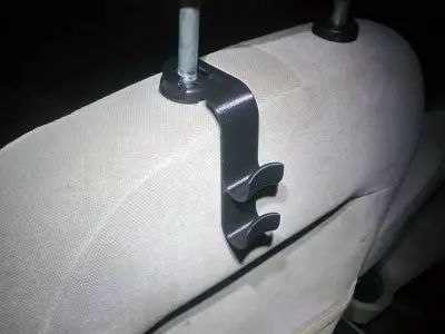 Neckhook car seat office chair hooks 3D print model