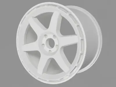wheel 3D print model by nkeith49