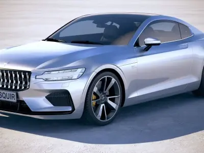 Polestar 1 2020 3D model