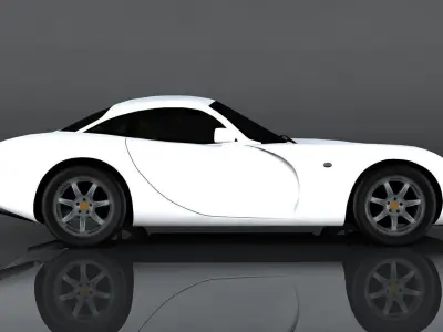 TVR Tuscan Low-poly 3D model