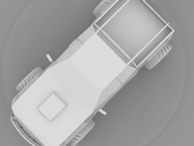 Truck Lowpoly offroad racing apk Low-poly 3D model