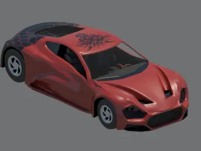 Zenvo TS1  3D model