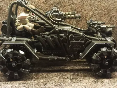 Road Rage RR-003 Mad Max style 3D printable models 3D print model