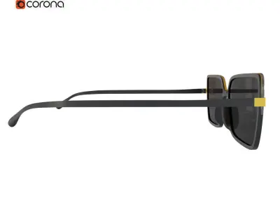 Sunglasses No 6 3D model