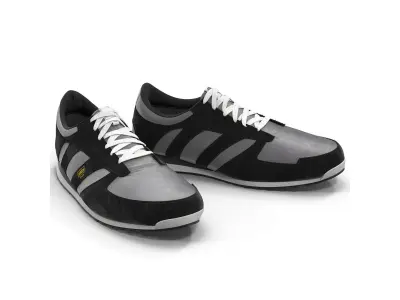 Running Shoes Adidas 3D model