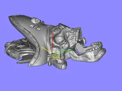 Pirate Skull 3D print model