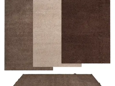 Rugs No 1044 Low-poly 3D model
