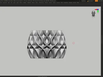 vase 3d print 406  3D print model