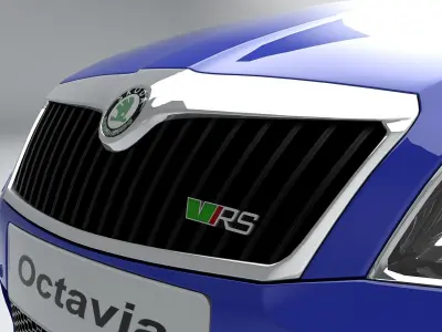 Skoda Octavia RS 2010 3D model