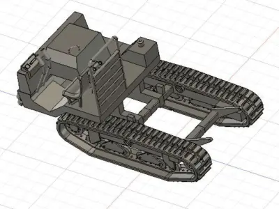 CRAWLER DUMP 143 3D PRINTABLE 3D model