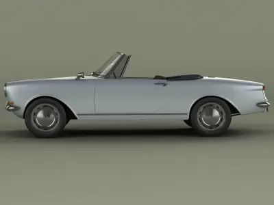 Opel Kadett Frua Cabriolet 3D model