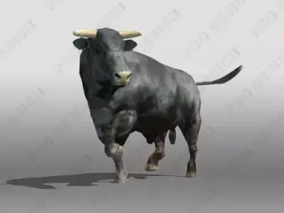 Black Bull 3D model