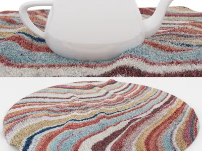 Rugs No 448 Low-poly 3D model