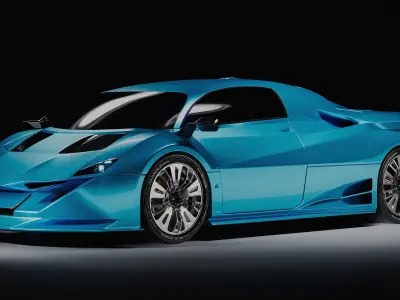 Concept car design - 031 3D model